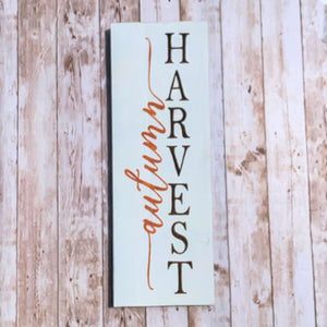 Autumn Harvest sign